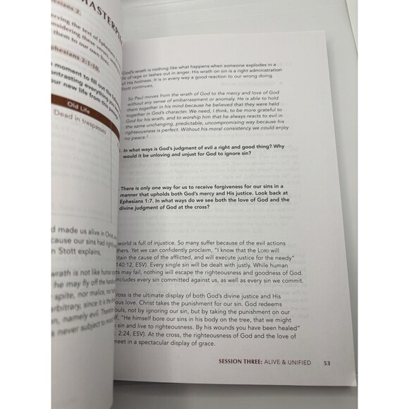 Ephesians: Bible Study Book with Video Access : A Study of Faith and Practice - Picture 5 of 11